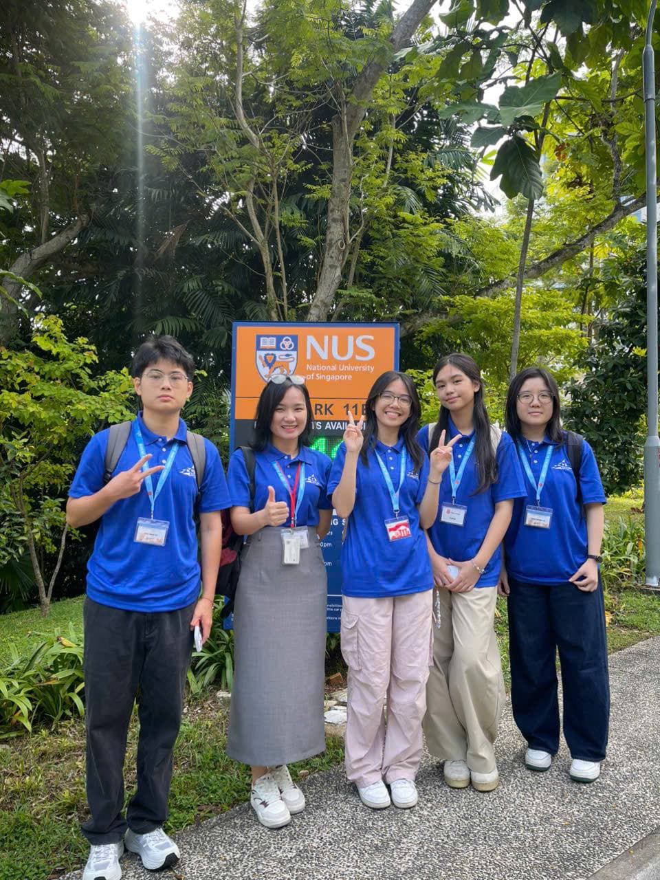 At the National University of Singapore (NUS)